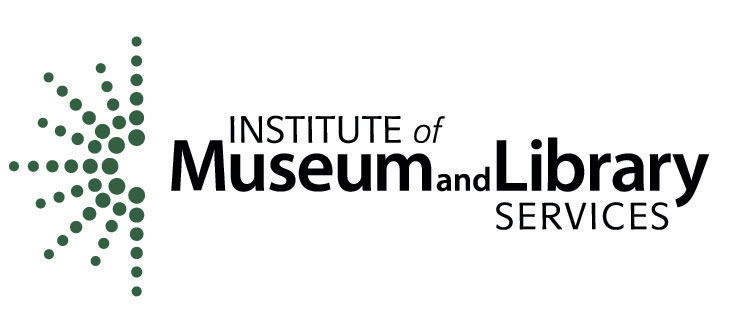 Green and black logo of the Institute of Museum and Library Services